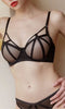 BURLESQUE BLACK LIFT BRA